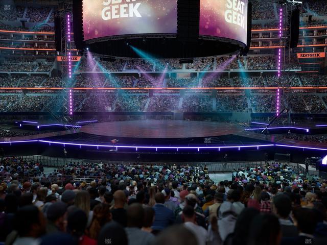 AT&T Stadium - Section C 110 Seat View