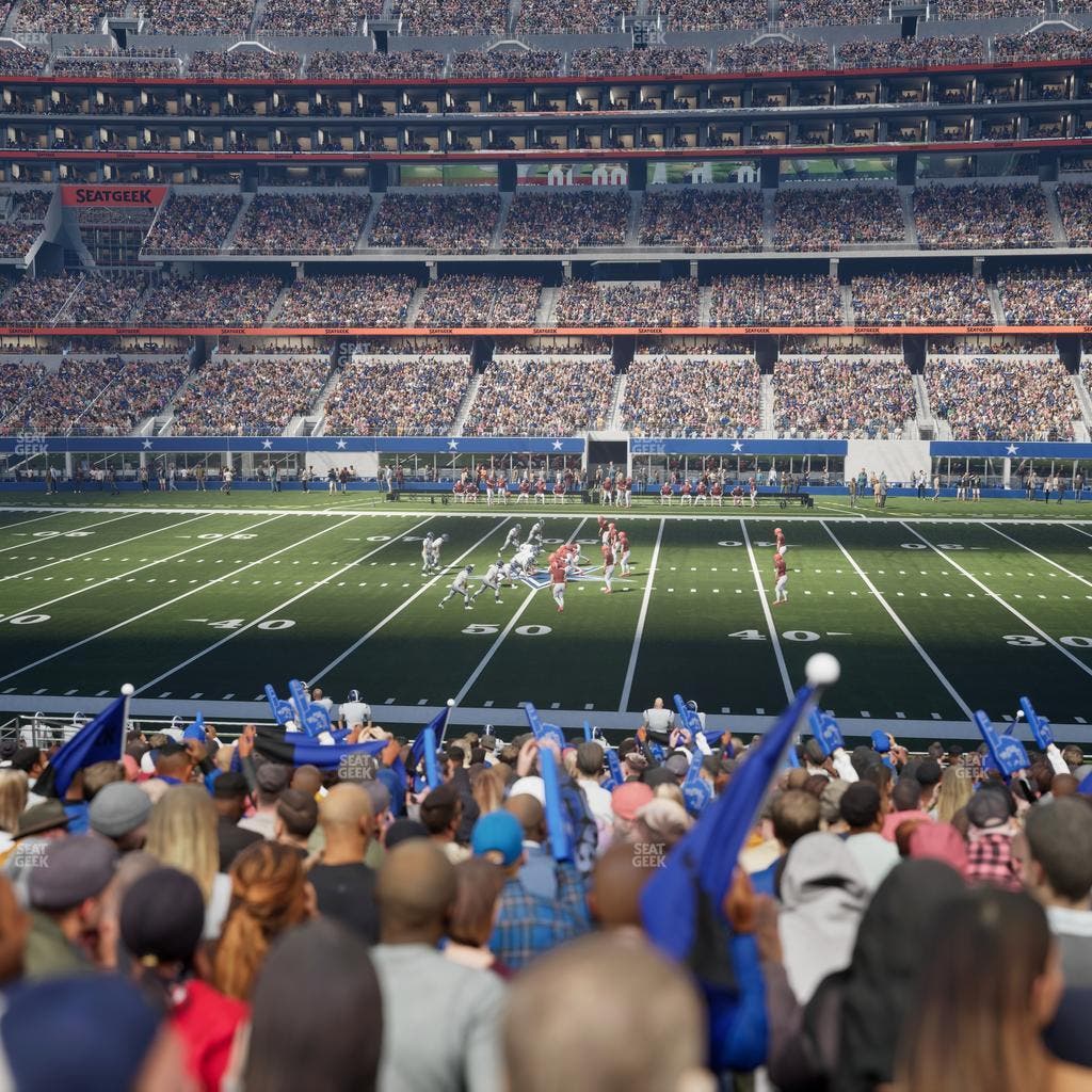 AT&T Stadium - Section C 110 Seat View