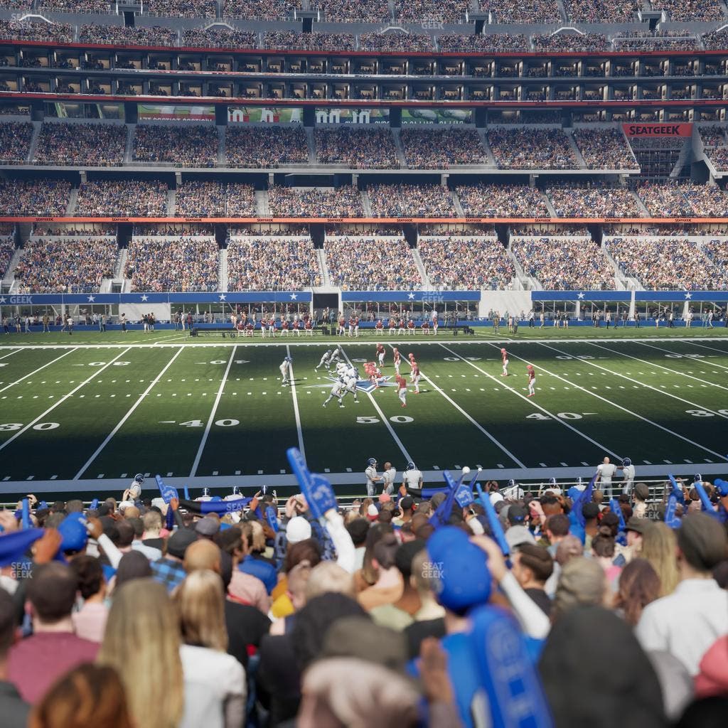 AT&T Stadium - Section C 111 Seat View