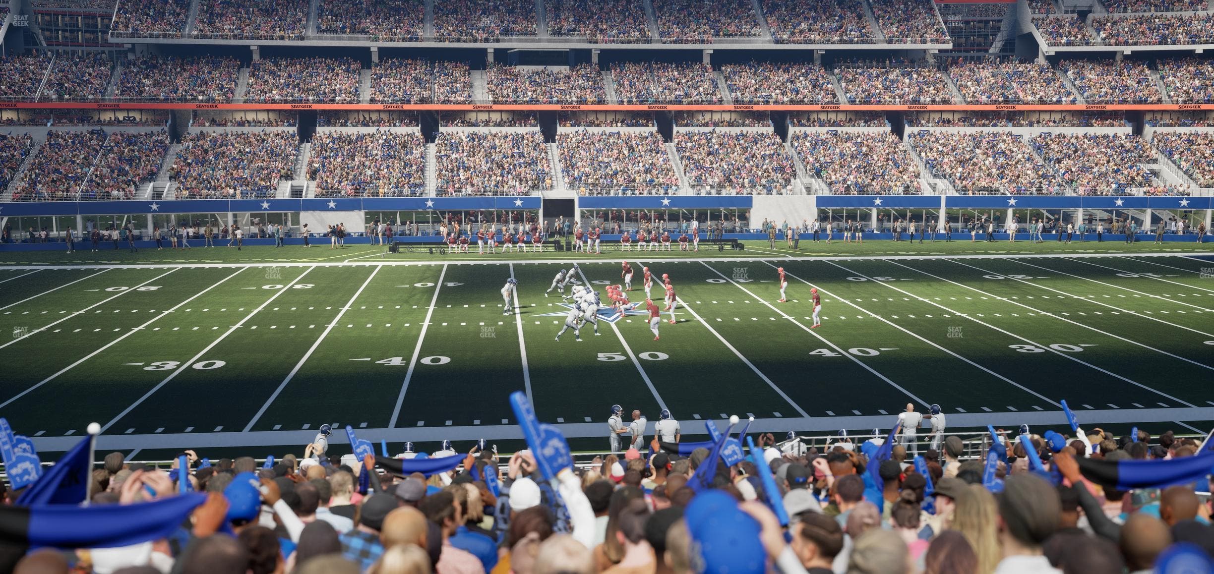 AT&T Stadium - Section C 111 Seat View