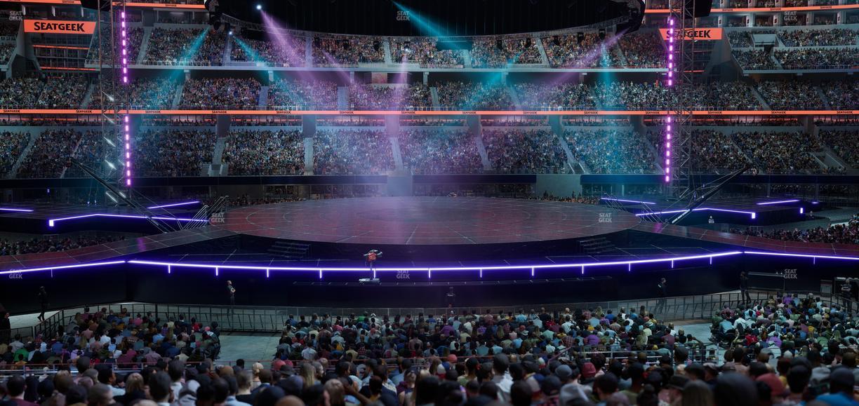 AT&T Stadium - Section C 111 Seat View