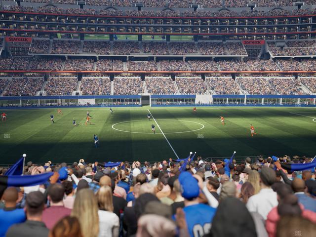 AT&T Stadium - Section C 111 Seat View