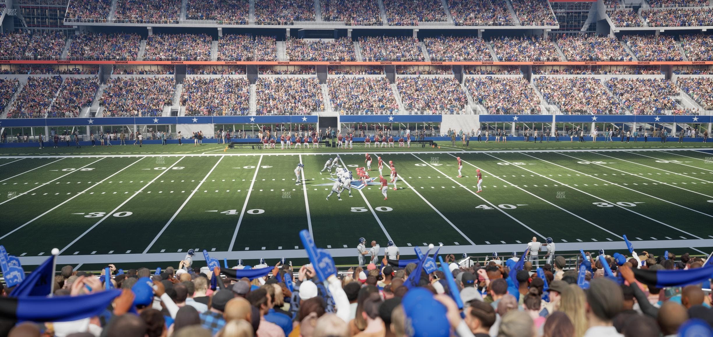 AT&T Stadium - Section C 111 Seat View