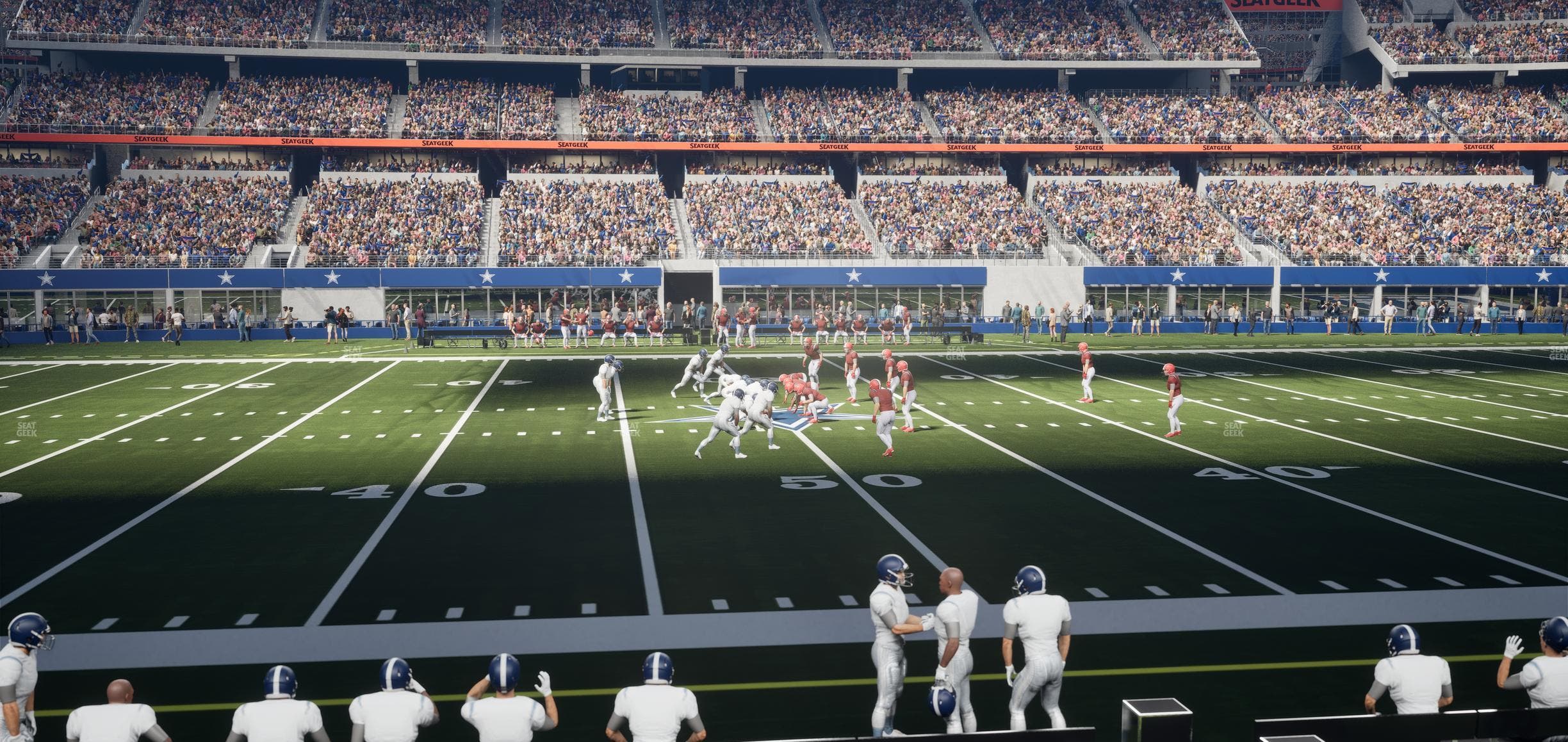 AT&T Stadium - Section C 111 Seat View