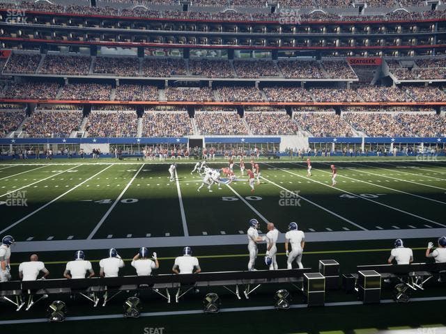 AT&T Stadium - Section C 111 Seat View