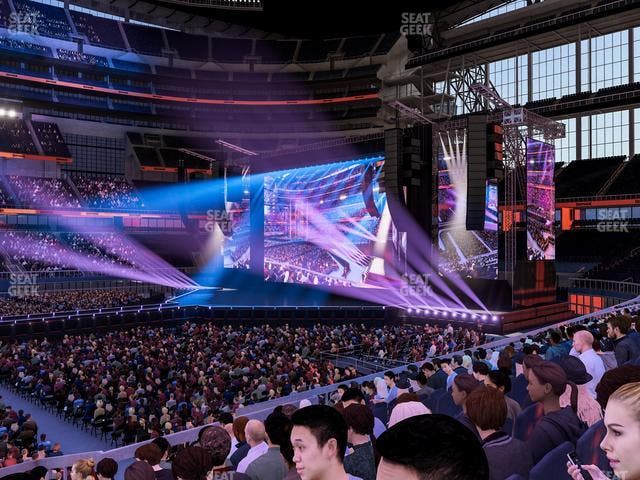 AT&T Stadium - Section C 111 Seat View