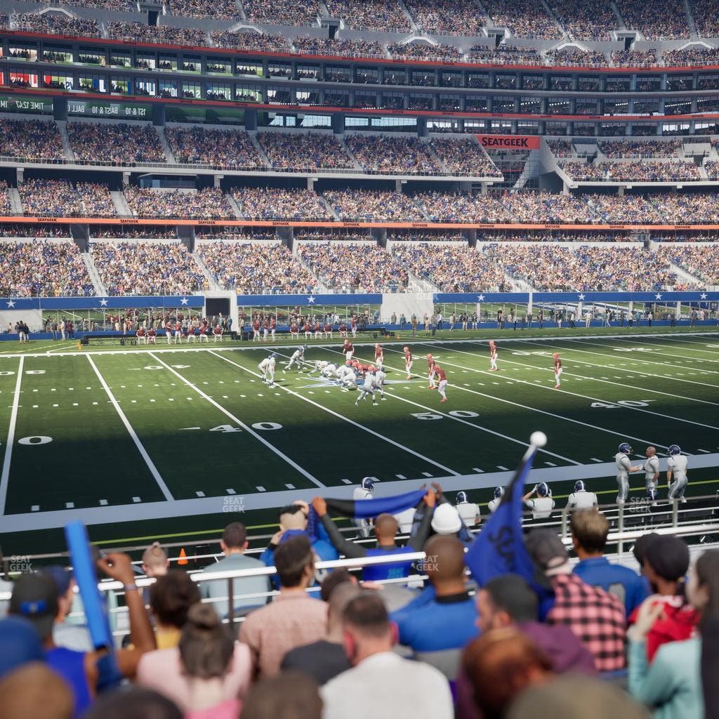 AT&T Stadium - Section C 112 Seat View