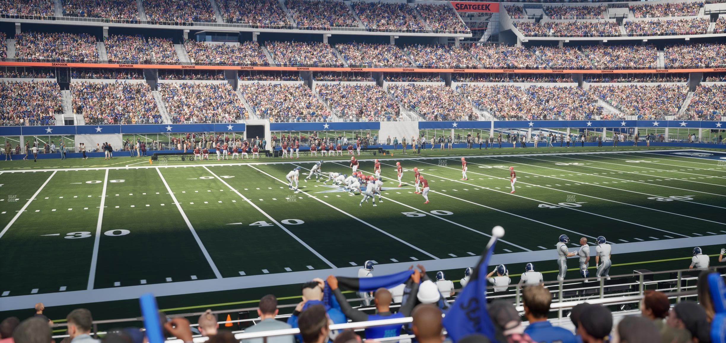 AT&T Stadium - Section C 112 Seat View