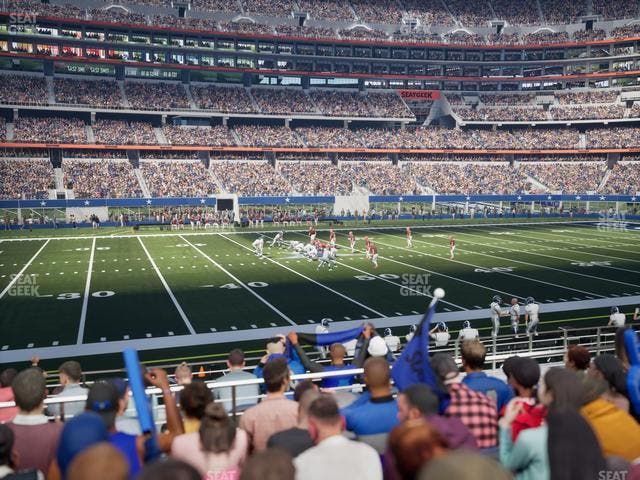 AT&T Stadium - Section C 112 Seat View