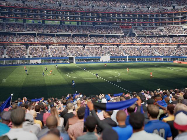 AT&T Stadium - Section C 112 Seat View