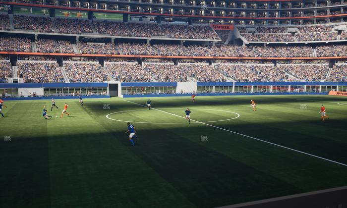 AT&T Stadium - Section C 112 Seat View