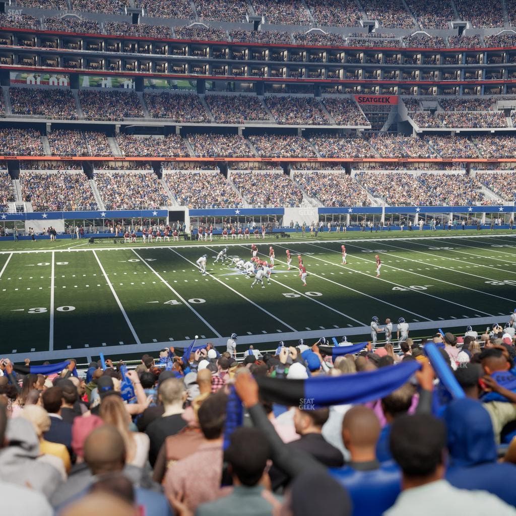 AT&T Stadium - Section C 112 Seat View