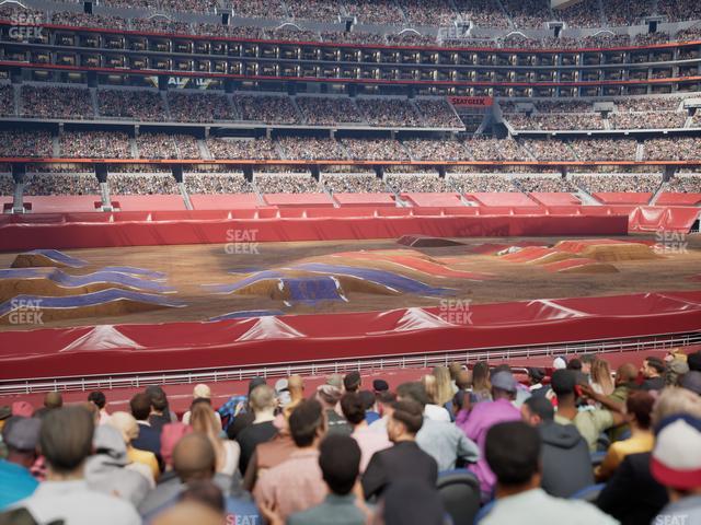 AT&T Stadium - Section C 112 Seat View AT&T Stadium - Section C 112 Seat View