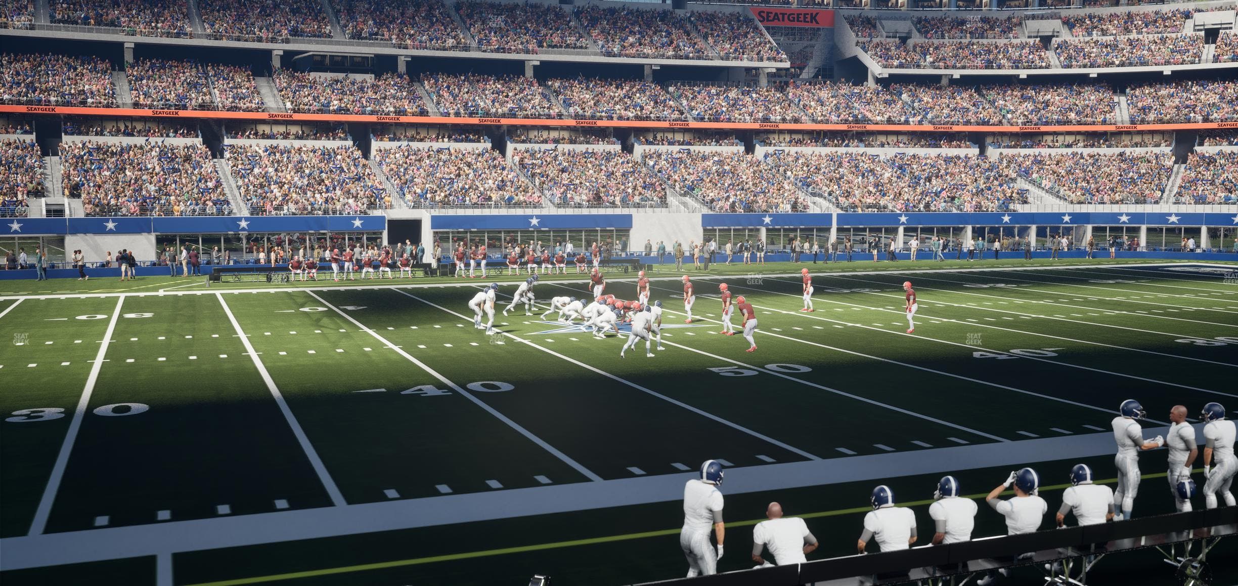 AT&T Stadium - Section C 112 Seat View