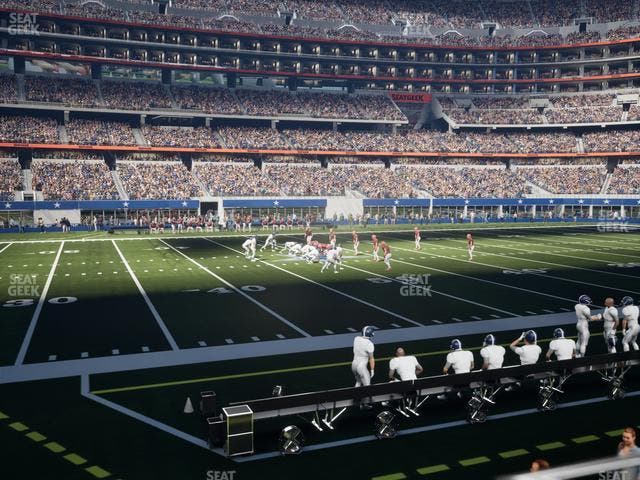 AT&T Stadium - Section C 112 Seat View