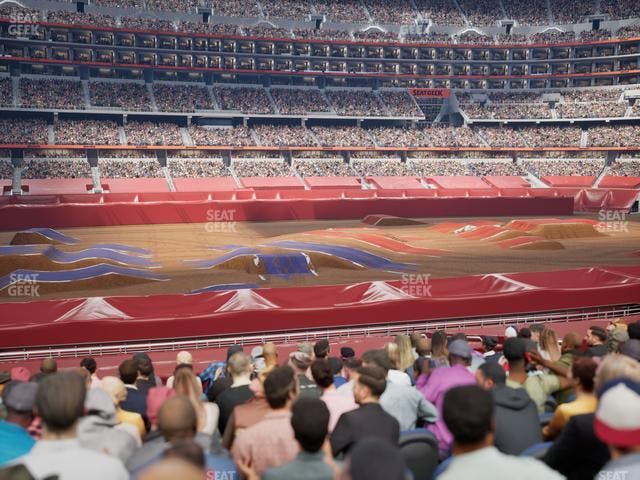 AT&T Stadium - Section C 112 Seat View