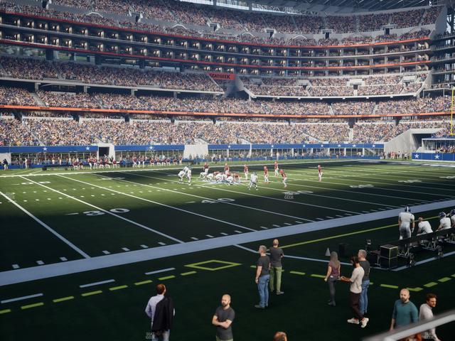 AT&T Stadium - Section C 113 Seat View
