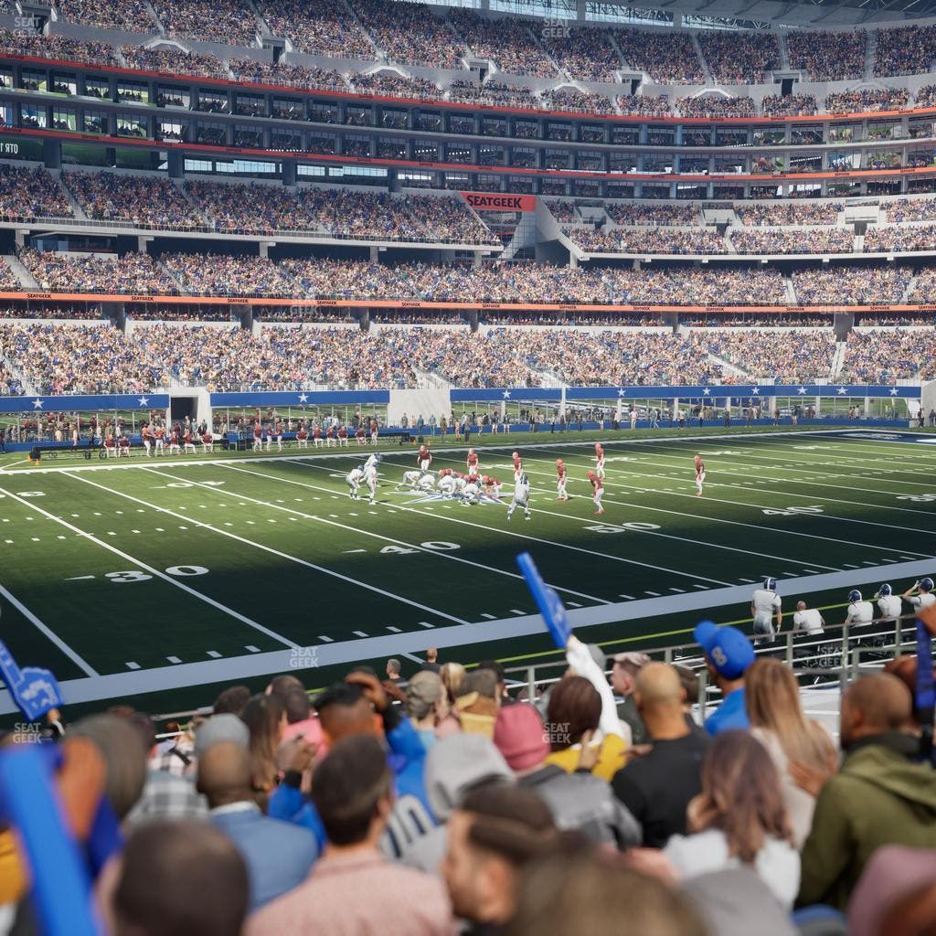 AT&T Stadium - Section C 113 Seat View