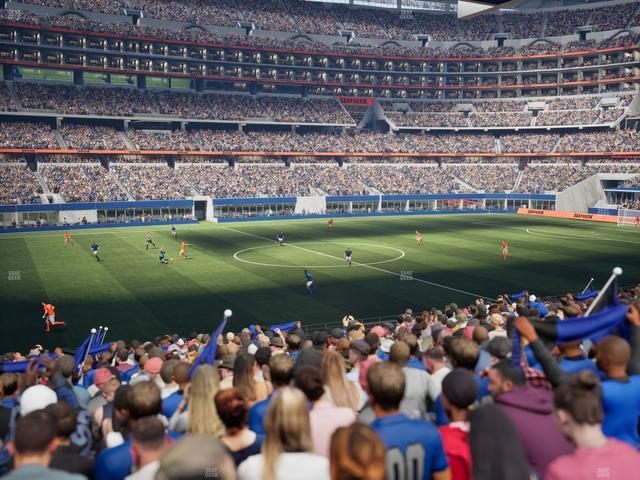 AT&T Stadium - Section C 113 Seat View