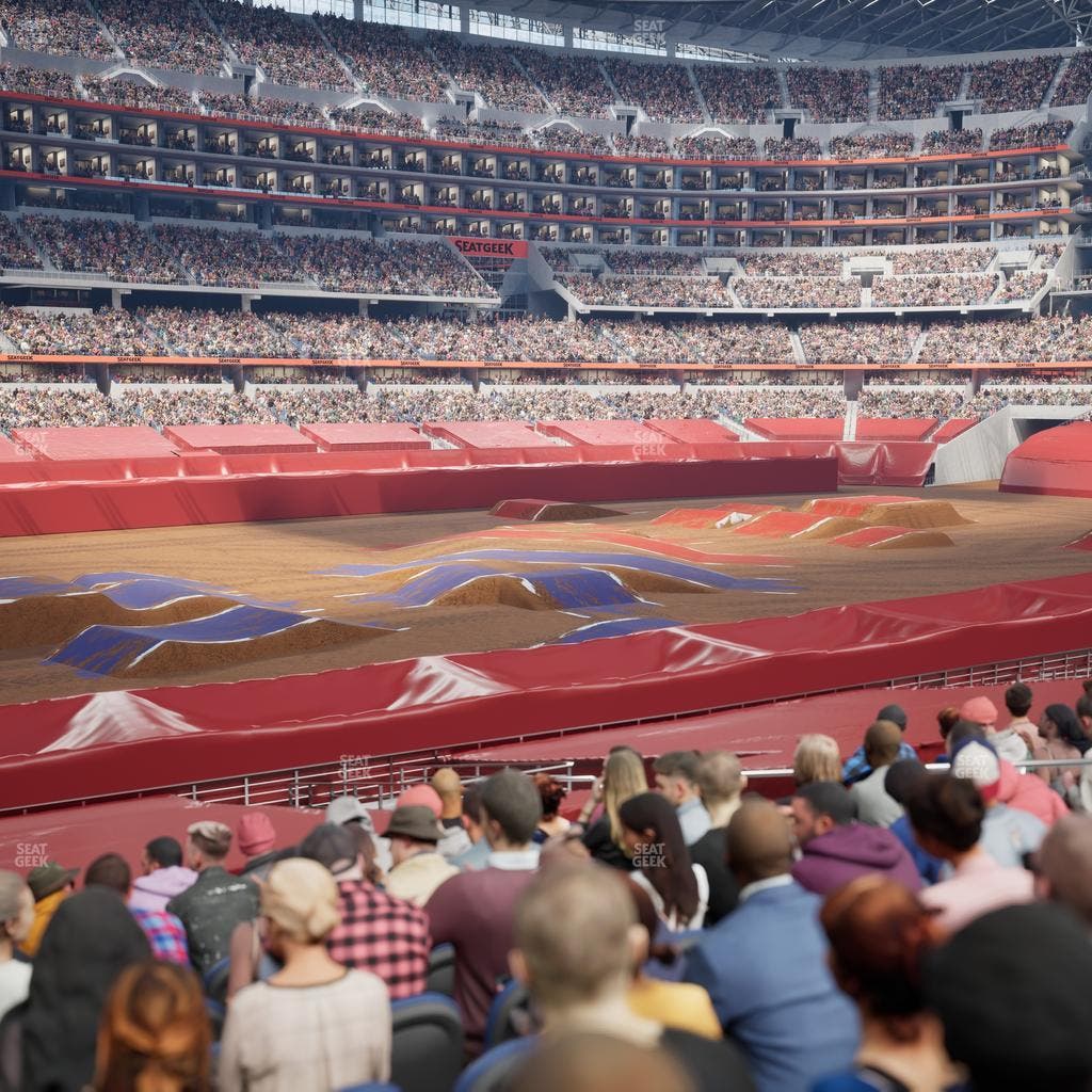 AT&T Stadium - Section C 114 Seat View
