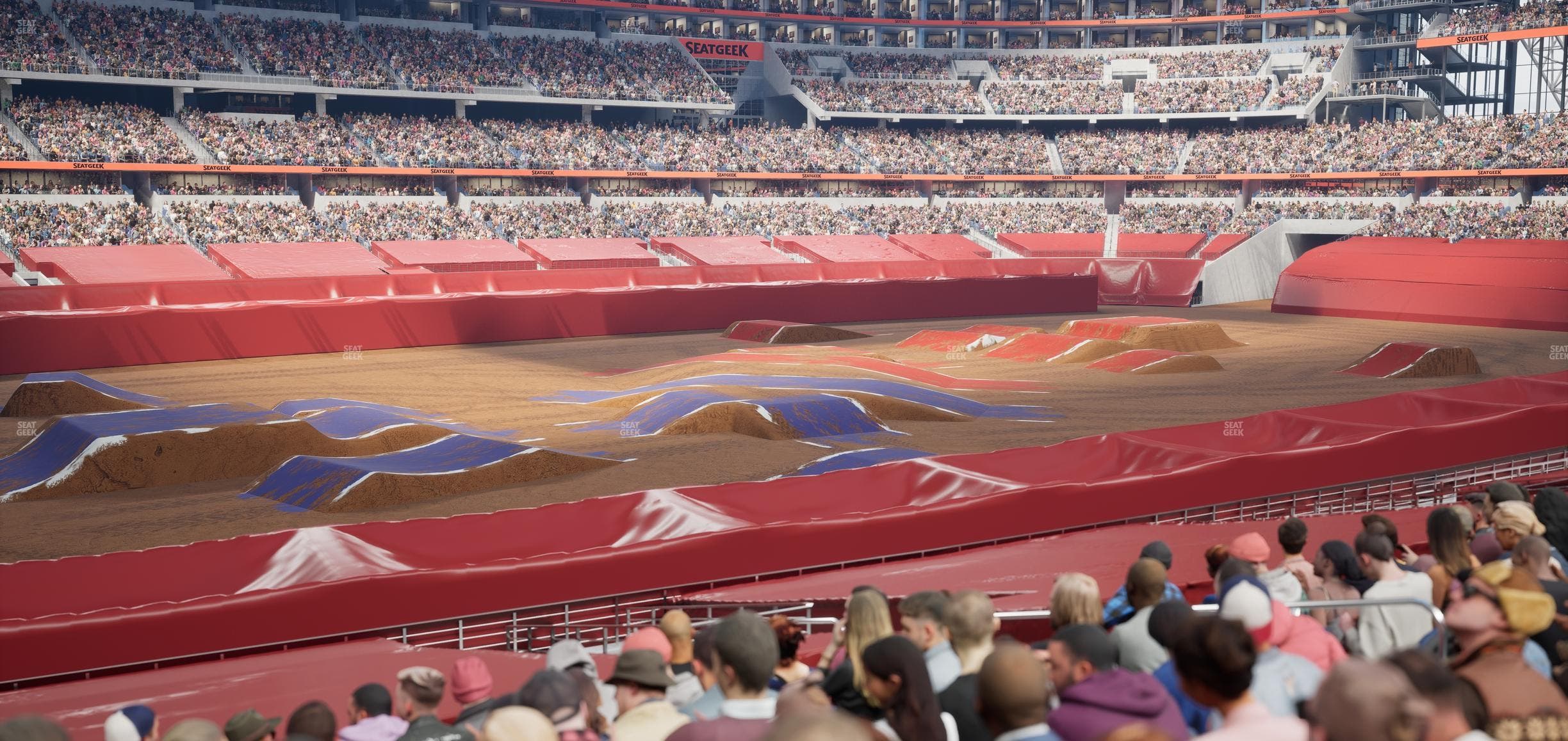 AT&T Stadium - Section C 114 Seat View