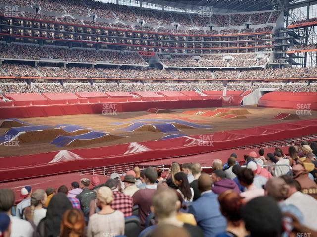 AT&T Stadium - Section C 114 Seat View