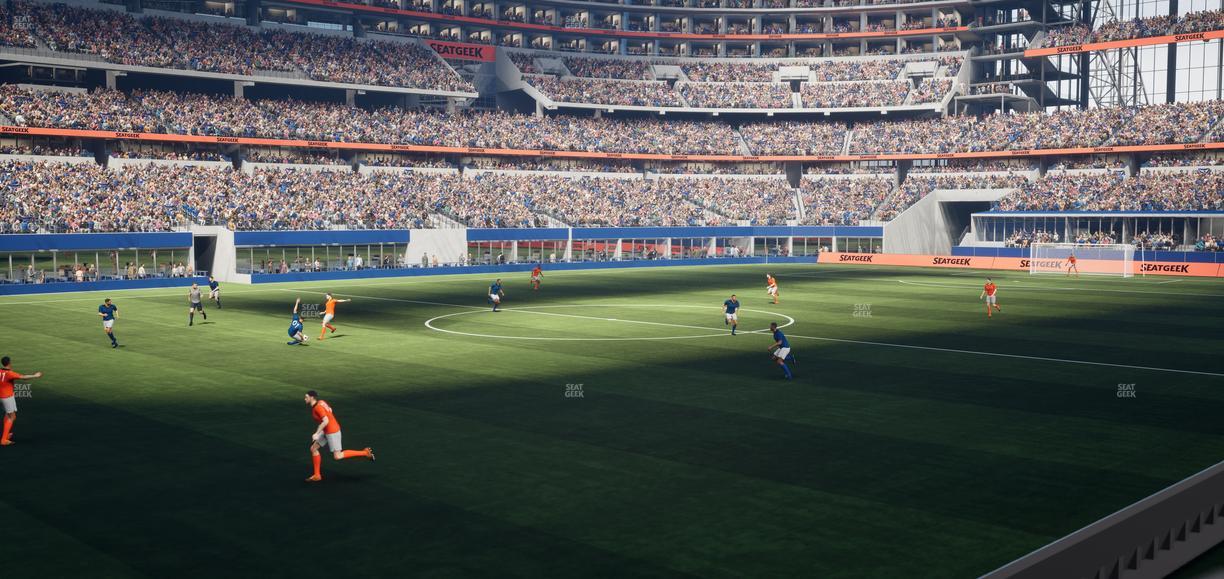 AT&T Stadium - Section C 114 Seat View