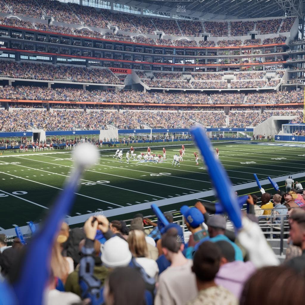 AT&T Stadium - Section C 114 Seat View