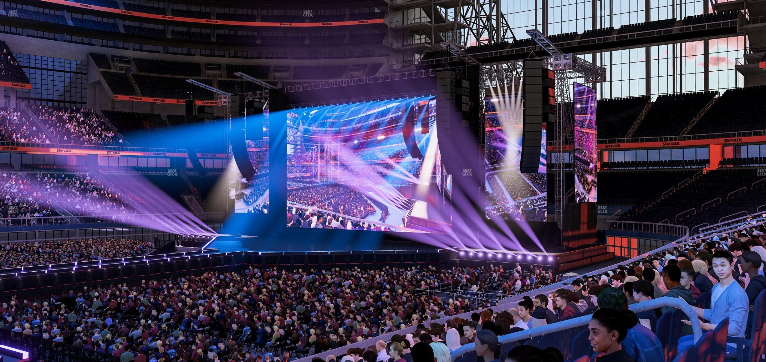 AT&T Stadium - Section C 114 Seat View