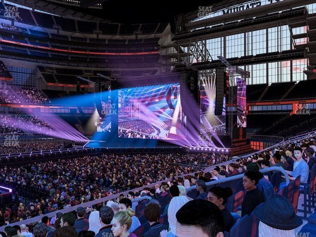 AT&T Stadium - Section C 114 Seat View