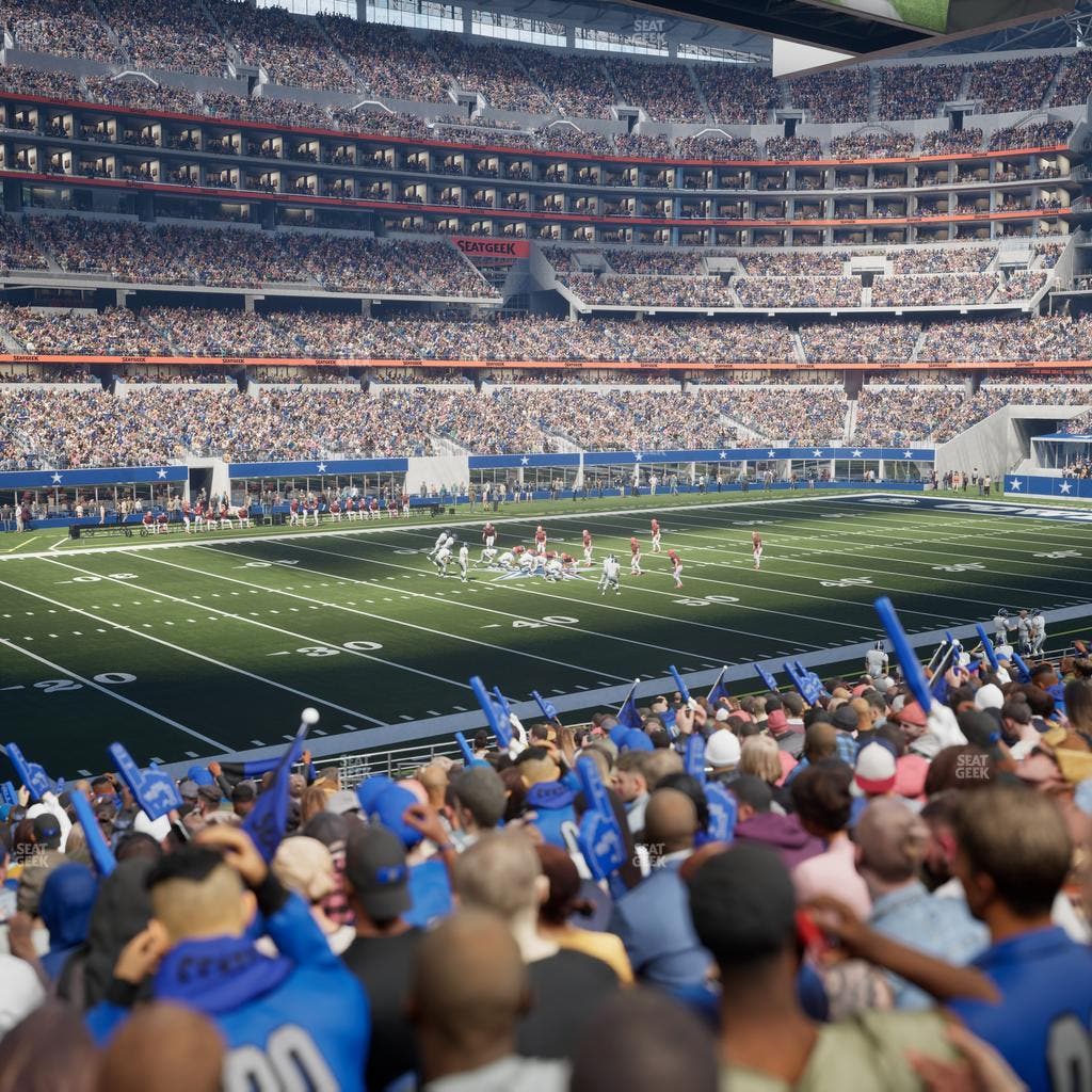 AT&T Stadium - Section C 114 Seat View