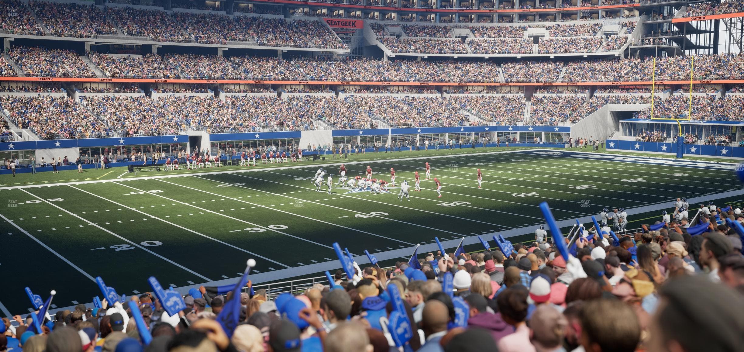 AT&T Stadium - Section C 114 Seat View