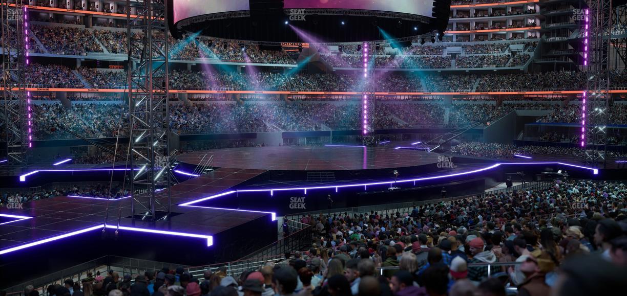 AT&T Stadium - Section C 114 Seat View