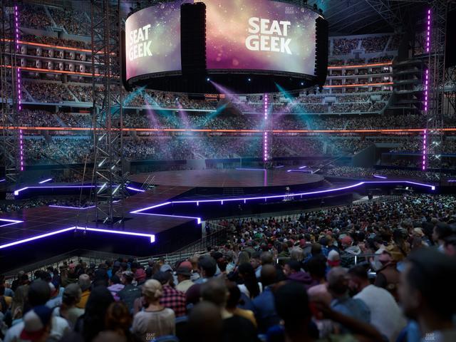 AT&T Stadium - Section C 114 Seat View