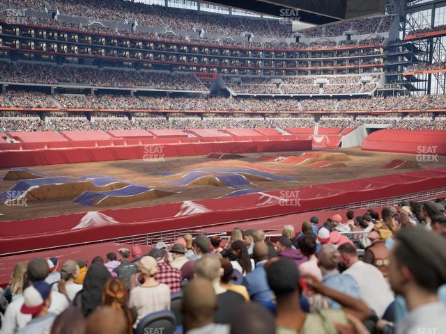 AT&T Stadium - Section C 114 Seat View AT&T Stadium - Section C 114 Seat View