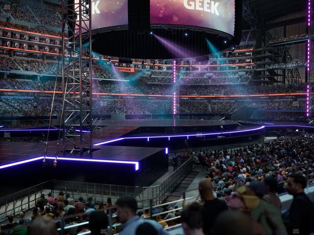 AT&T Stadium - Section C 114 Seat View