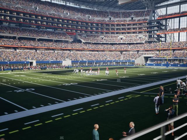 AT&T Stadium - Section C 114 Seat View