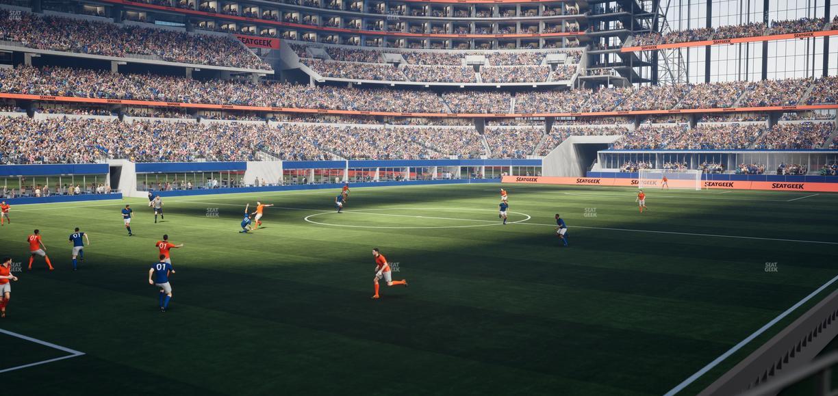 AT&T Stadium - Section C 115 Seat View