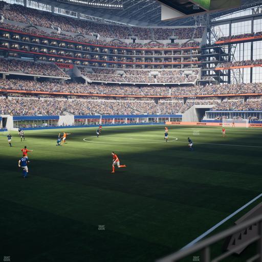 AT&T Stadium - Section C 115 Seat View