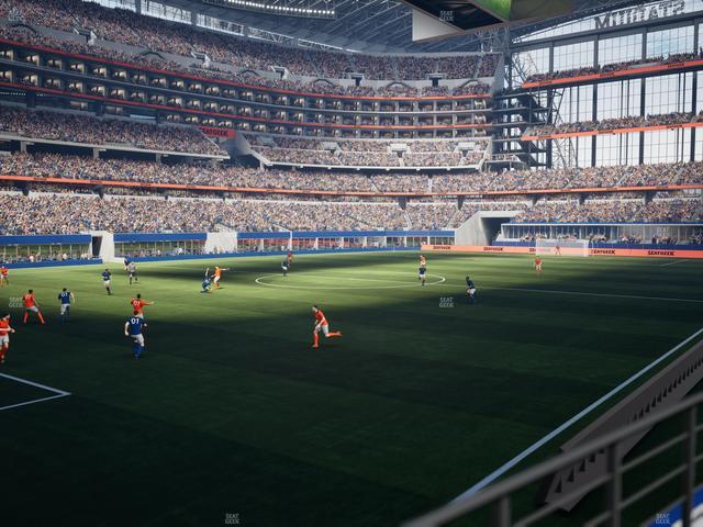 AT&T Stadium - Section C 115 Seat View