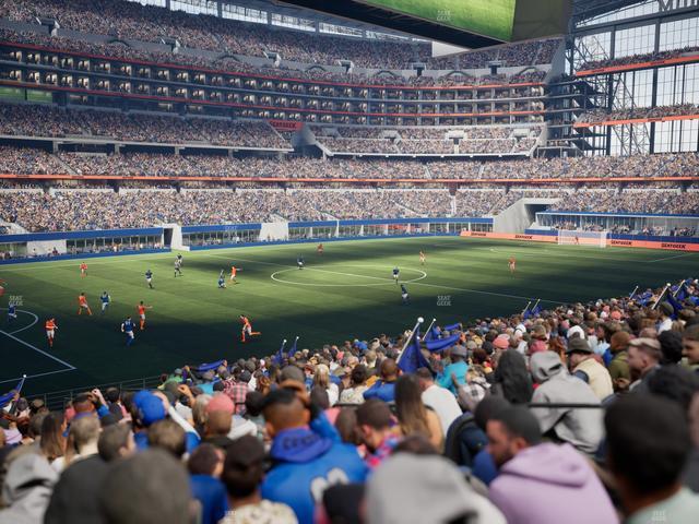 AT&T Stadium - Section C 115 Seat View