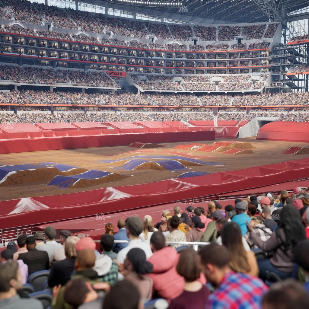 AT&T Stadium - Section C 115 Seat View