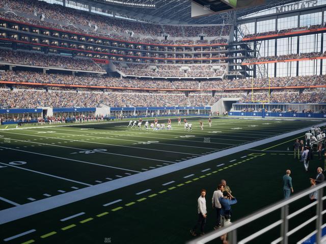 AT&T Stadium - Section C 115 Seat View