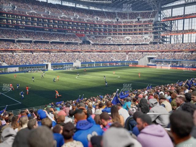 AT&T Stadium - Section C 115 Seat View