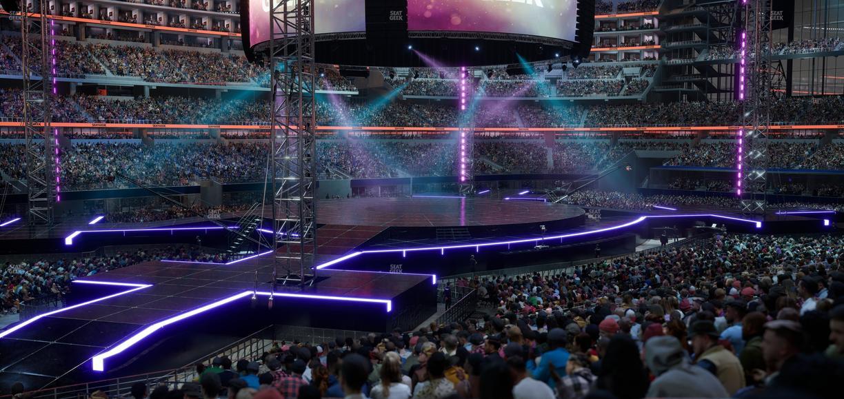 AT&T Stadium - Section C 115 Seat View