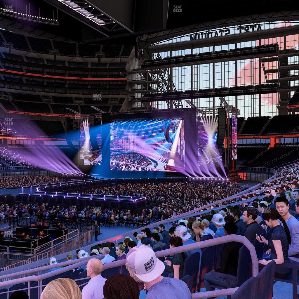 AT&T Stadium - Section C 115 Seat View