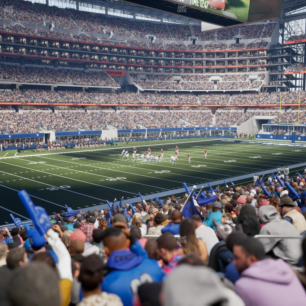 AT&T Stadium - Section C 115 Seat View