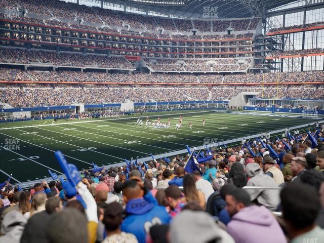 AT&T Stadium - Section C 115 Seat View