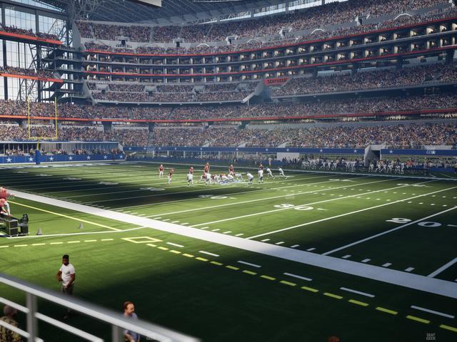 AT&T Stadium - Section C 132 Seat View