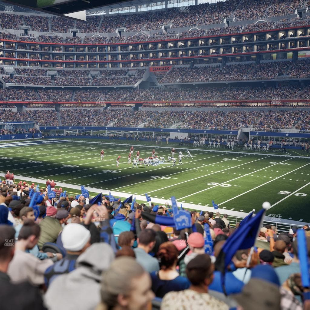 AT&T Stadium - Section C 132 Seat View